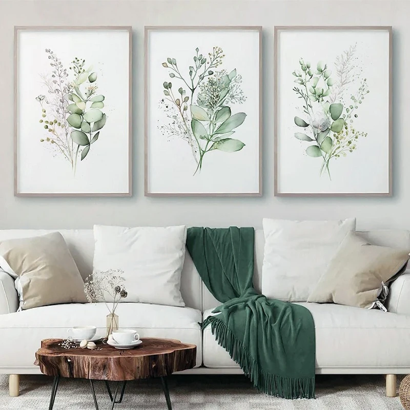 Live Plant Fertilizer - モダンな北欧クラシックシンプル植物アート花抽象ポスターキャンバス絵画壁アート写真リビングルーム家の装飾 G