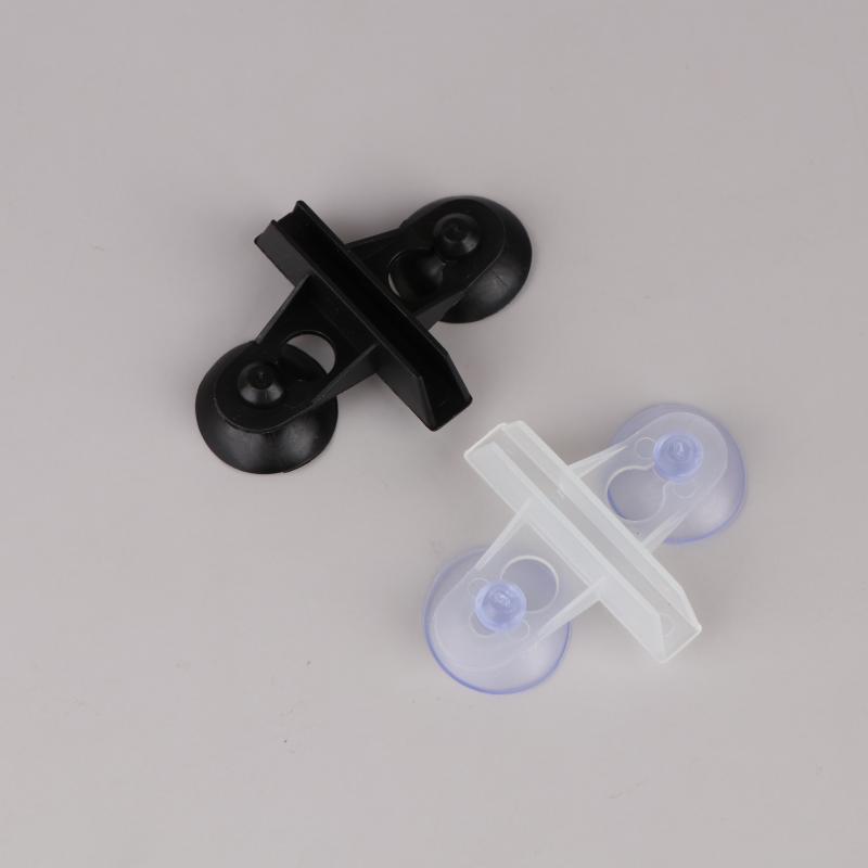 Aquarium Fish Black - C 10 個新しい水族館隔離プレート魚タンク用ディバイダークリップ黒吸盤ディバイダーホルダーブラケットプラスチックシートホルダー