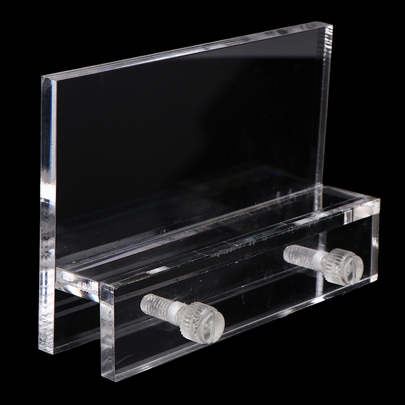 Aquarium Fish Lamp - アクリル製透明水槽用LEDライトホルダーランプ固定具サポートスタンド簡単設置穴あけ不要
