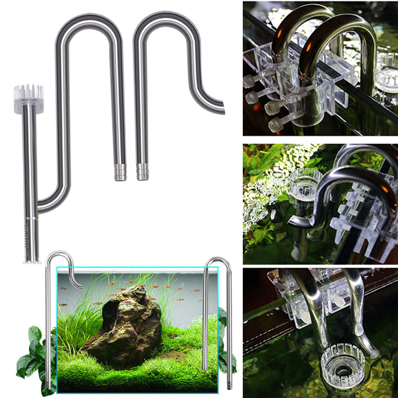 Aquael Filter Fzn - 新しい水槽の底部ステンレス鋼と回転フィルターを備えた魚の植物の植物のための水耕栽培の新しい