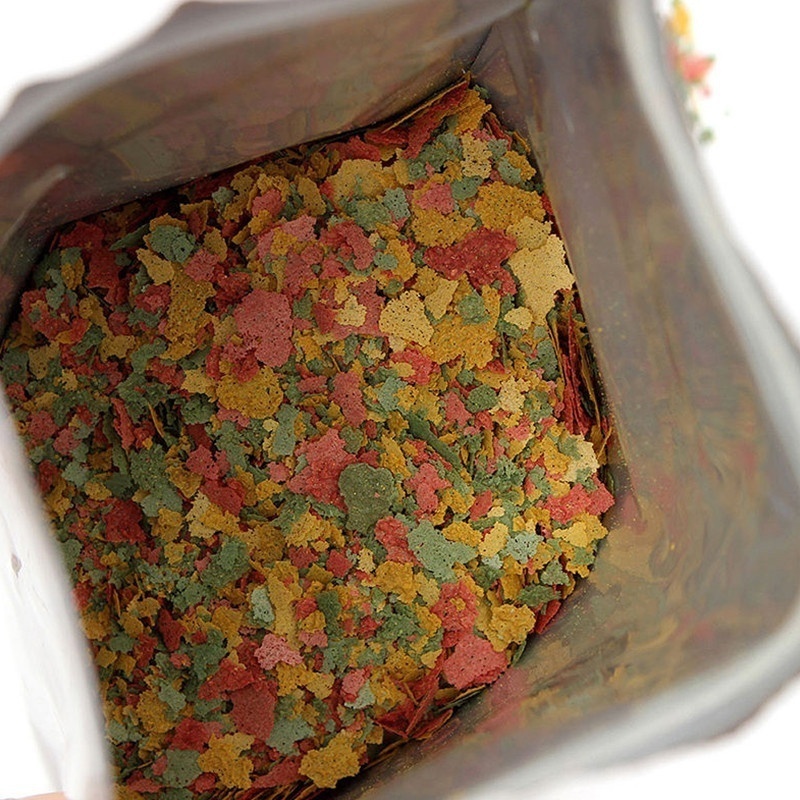 Fish Food Flake - 2026年産新鮮熱帯魚用フレークフード 100g AF バルクタンク水槽用ソフトルアー クランクベイト 鯉釣り道具