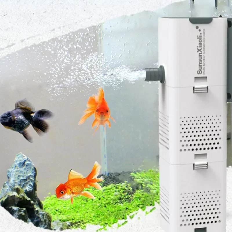 Aquael Filter Fzn - 3 で 1 水族館フィルターポンプ水族館エアポンプウェーブポンプ水槽水中空気酸素内部ポンプ水族館パワーヘッドポンプ