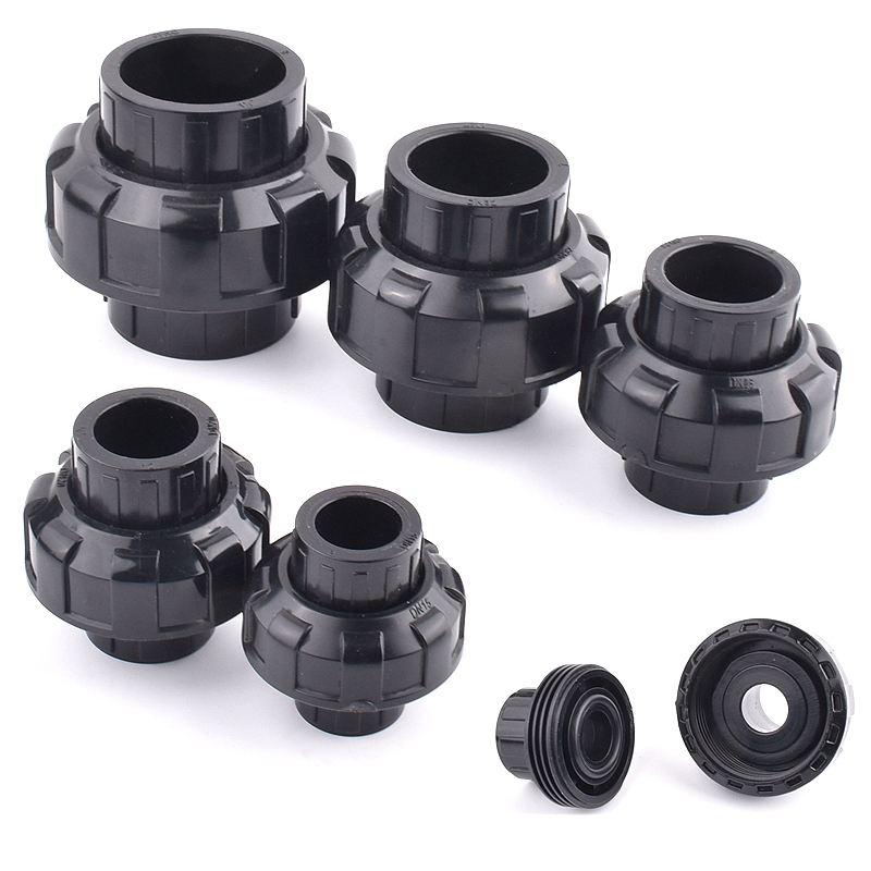 20-50 ミリメートル黒 UPVC パイプコネクタ水族館の - Aquarium Fish Black のレビューと価格