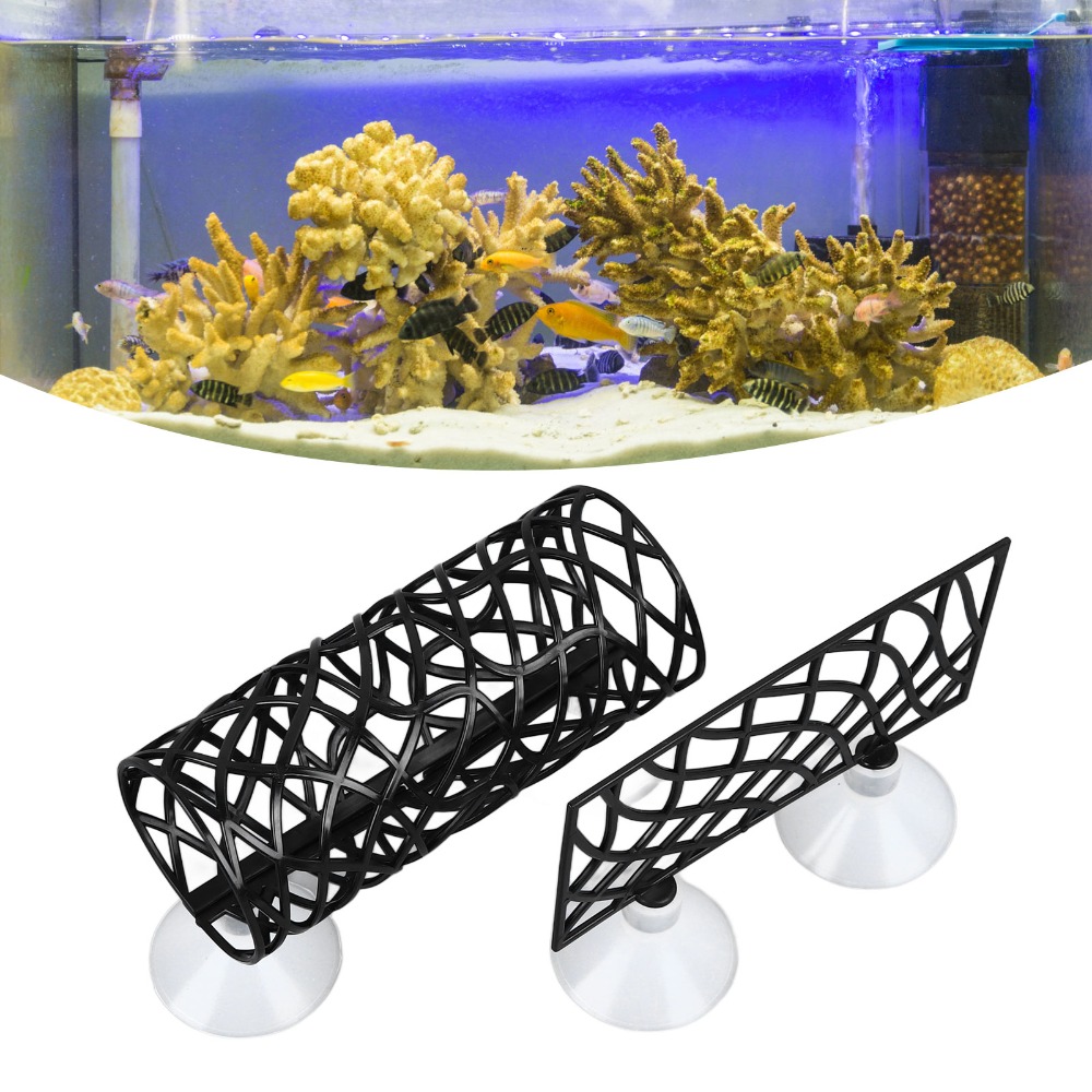 魚用おもちゃ 小さな穴のある魚用ベッドトンネル 中空デザイン - Aquarium Fish Background のレビューと価格