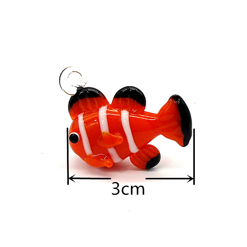 水槽装飾像アクセサリー手作りムラノガラスエイフィギュア飾り日 - Aquarium Fish Japan のレビューと価格