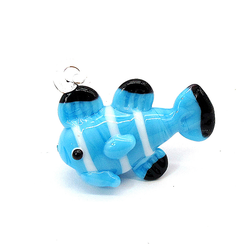 水槽装飾像アクセサリー手作りムラノガラスエイフィギュア飾り日 - Aquarium Fish Japan のレビューと価格
