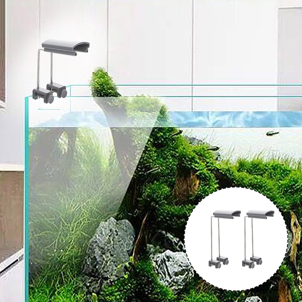 2 個水族館ライトスタンド調節可能な LED タンクマウント - Aquarium Fish Lamp のレビューと価格