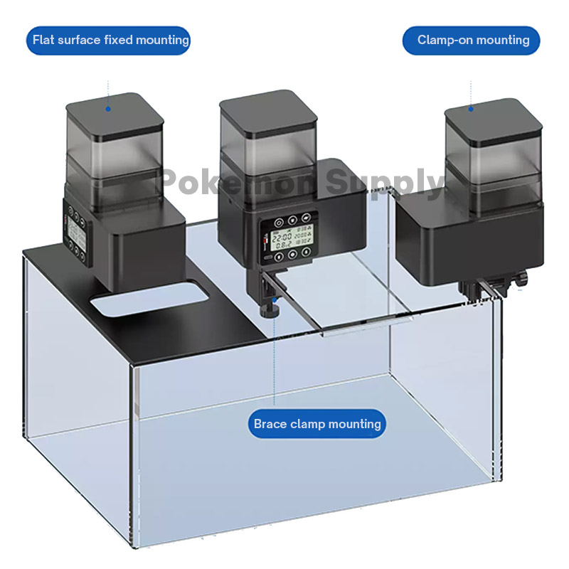 スマート精密計量自動魚フィーダー、散乱防止機能付き時間制御式 - Aquarium Fish Feeder Automatic のレビューと価格