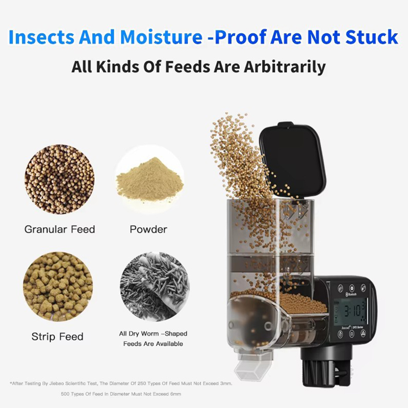 Jebao Jecod スマートBluetooth水槽フィー - Aquarium Fish Feeder Automatic のレビューと価格