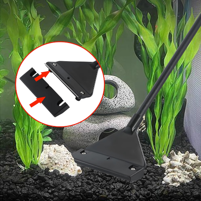 水槽用ステンレス鋼製藻類除去スクレーパーブレード、水生植物用 - Algae Scraper Blade のレビューと価格