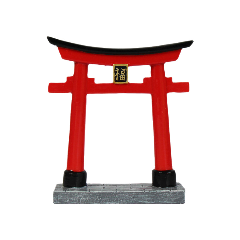 鳥居彫刻 魚の神社 鳥居の門 日本の水族館 ミニチュア装飾品 - Aquarium Fish Japan のレビューと価格