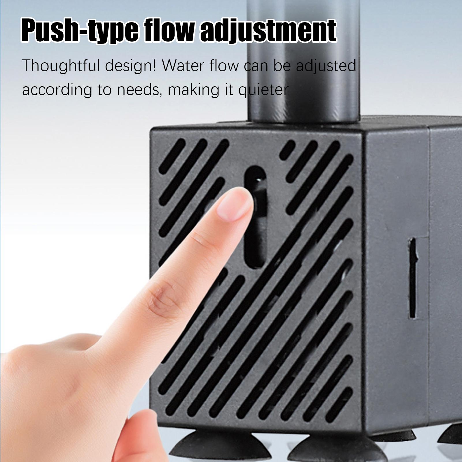 水槽用波動発生器 360度回転 超静音循環ポンプ 水流フィル - Powerhead Circulation Pump のレビューと価格