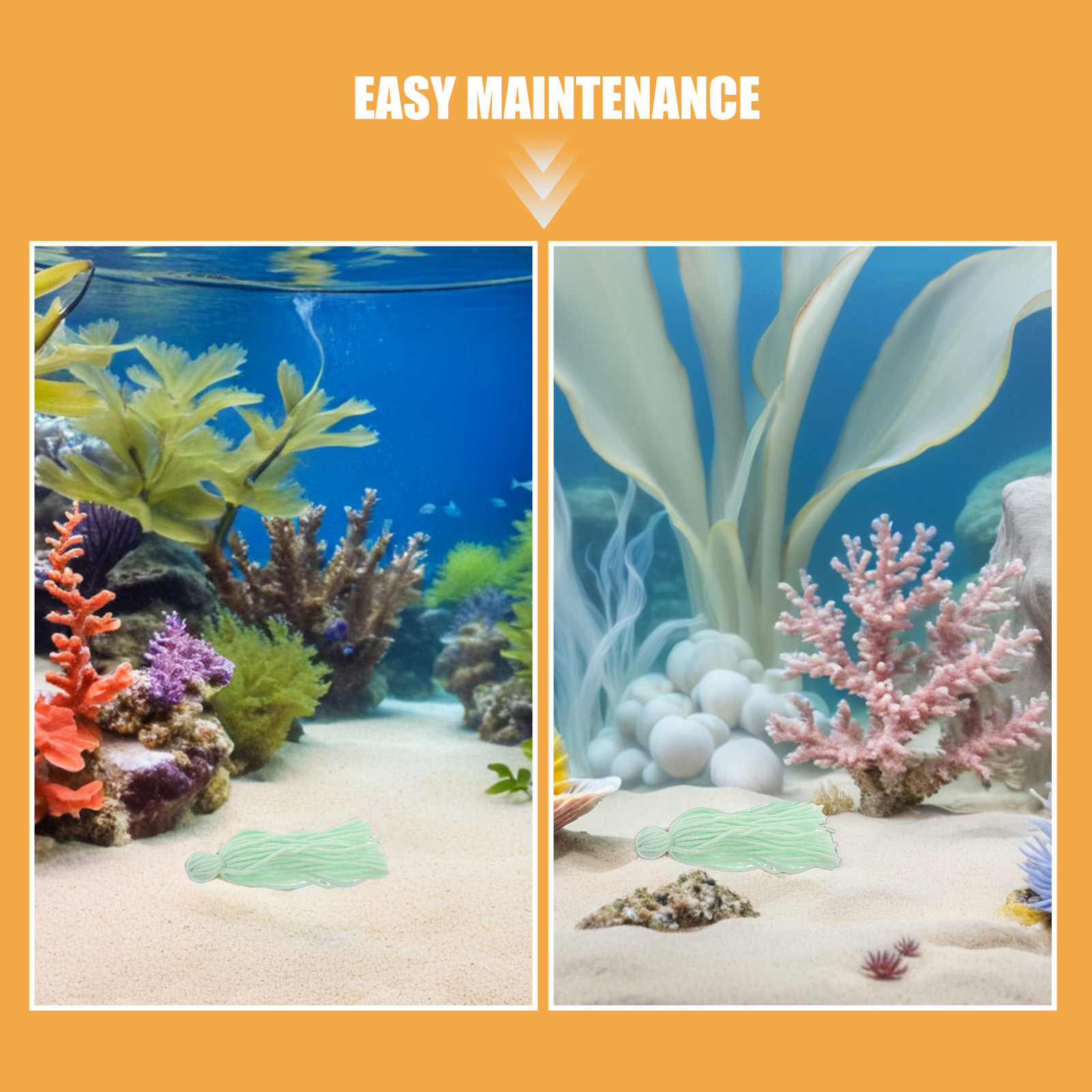 12個入り水槽繁殖用モップ、水槽用浮遊性産卵草、魚とエビの養 - Aquarium Fish Eggs のレビューと価格