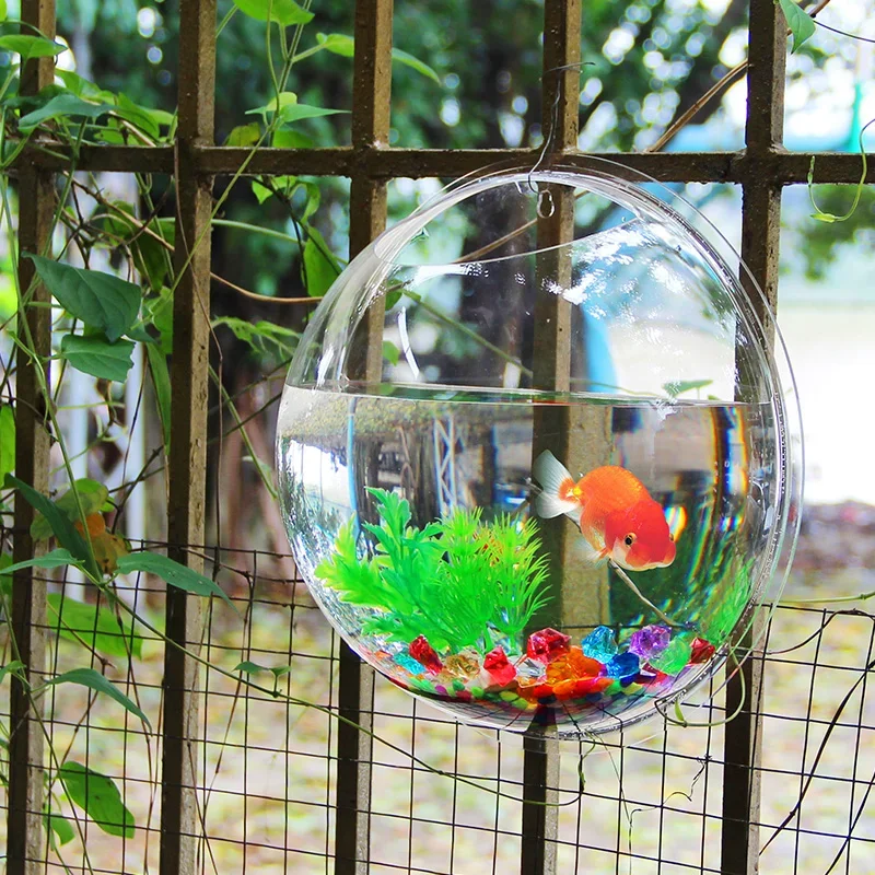 Pinsjar アクリル金魚鉢壁掛け水族館タンク水生ペット用 - Aquarium Fish Background のレビューと価格