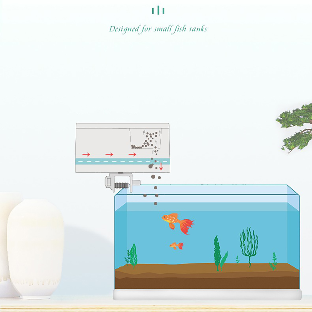 小魚自動給餌器スマート魚の餌箱タイミング定量水槽アクセサリー - Aquarium Fish Feeder Automatic のレビューと価格