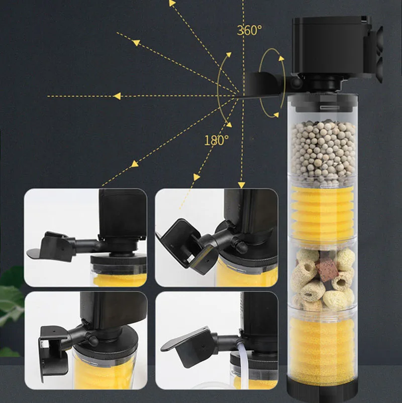 220V 50Hz サイレントフィルター水族館カメ水槽水中ウ - Aquael Filter Fzn のレビューと価格