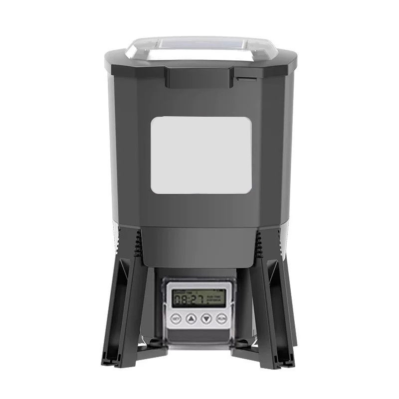 調整可能なソーラー自動給餌タイマー、魚池用デジタルフードディ - Aquarium Fish Feeder Automatic のレビューと価格