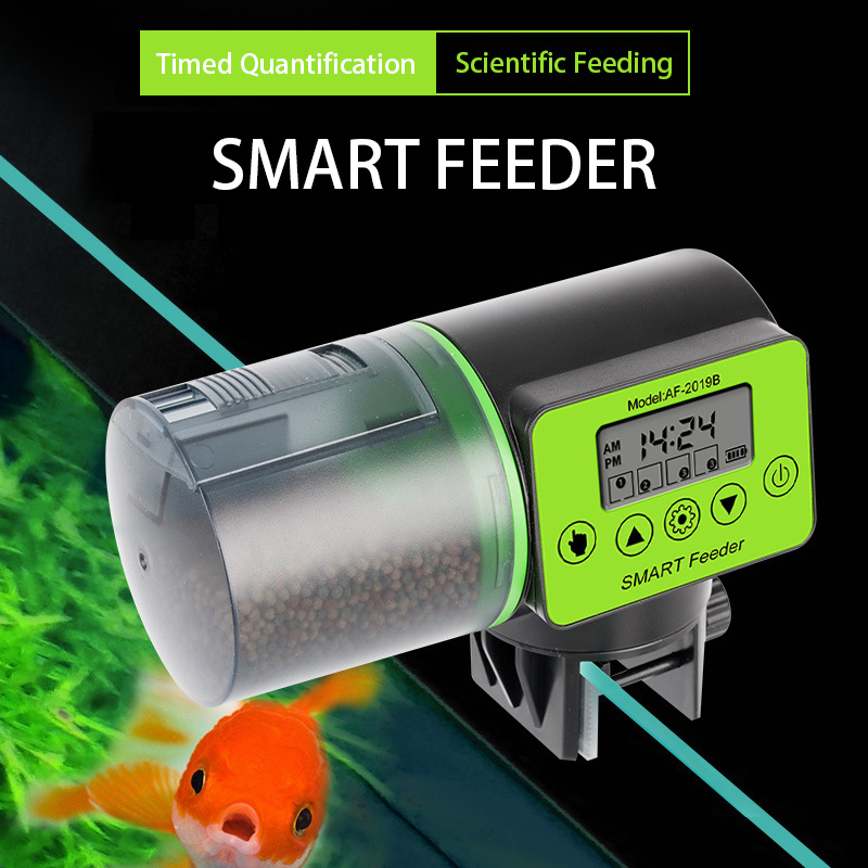 自動魚フィーダーデジタル水槽水族館フードディスペンサープラス - Aquarium Fish Feeder Automatic のレビューと価格