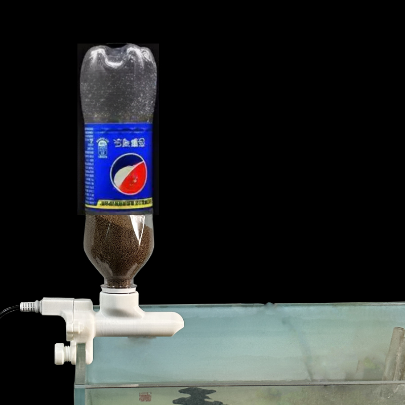水槽フィーダー 携帯電話リモコン インテリジェントタイミング - Aquarium Fish Feeder Automatic のレビューと価格