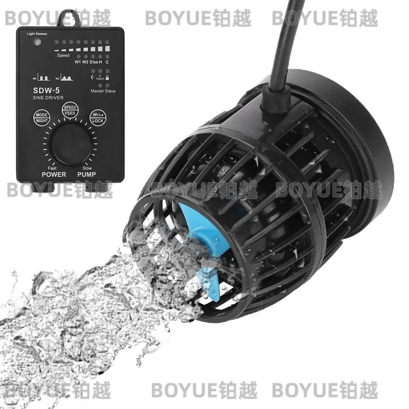 WiFi対応アクアリウムウェーブメーカー 静音循環ポンプ リ - Powerhead Circulation Pump のレビューと価格