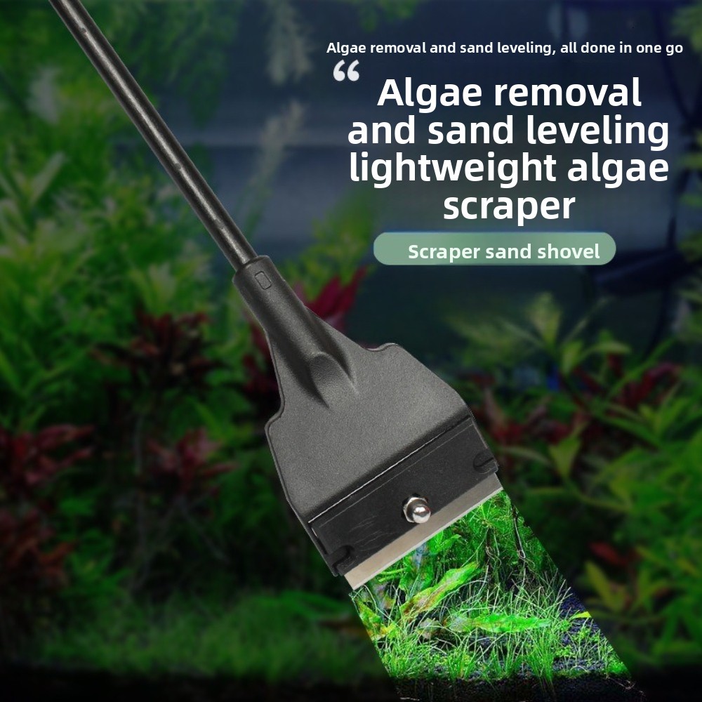 二重目的水槽藻類除去器ガラス清掃ツール、砂均しブレード付き、 - Algae Scraper Blade のレビューと価格