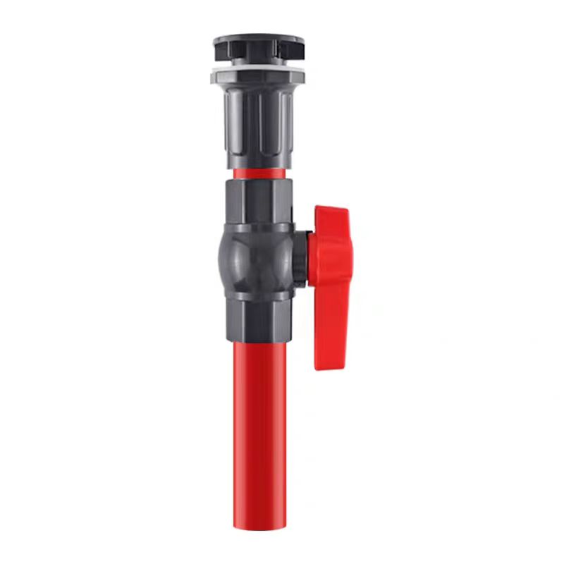 水槽排水管キット魚池シーフードタンクバケツプール水排水出口パ - Aquarium Fish Black のレビューと価格