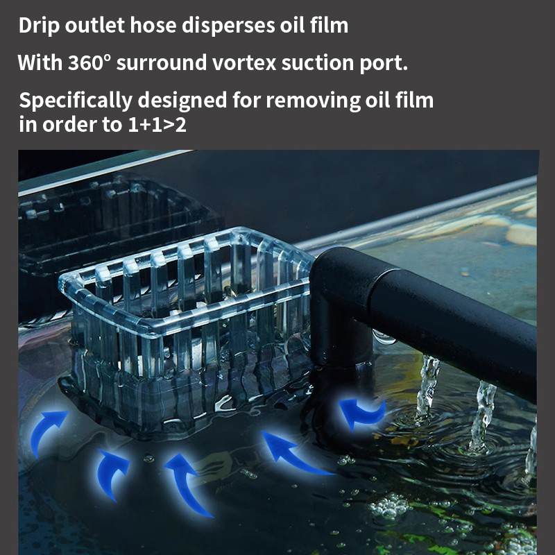 3 ワット水族館表面オイルスキマーフィルターミニミュート自動 - Aquael Filter Fzn のレビューと価格