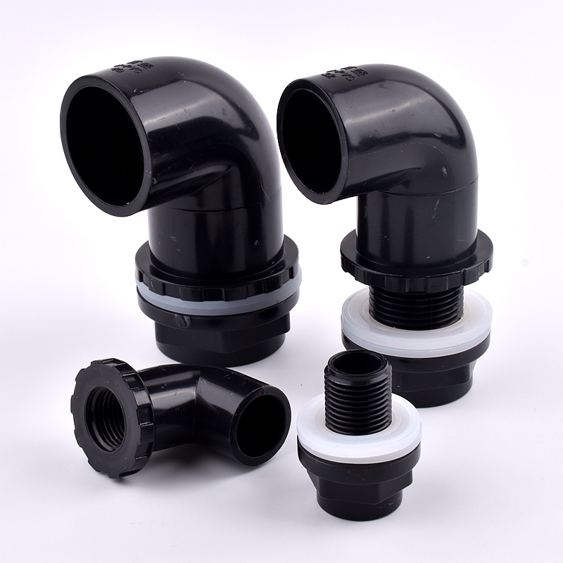 ブラック I.D 20~50mm PVC パイプ水族館の水槽 - Aquarium Fish Black のレビューと価格
