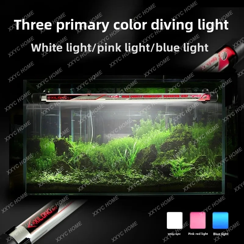 ZC水槽用ダイビングランプ、水草タンク、水槽用三原色太陽光、 - Aquarium Fish Lamp のレビューと価格