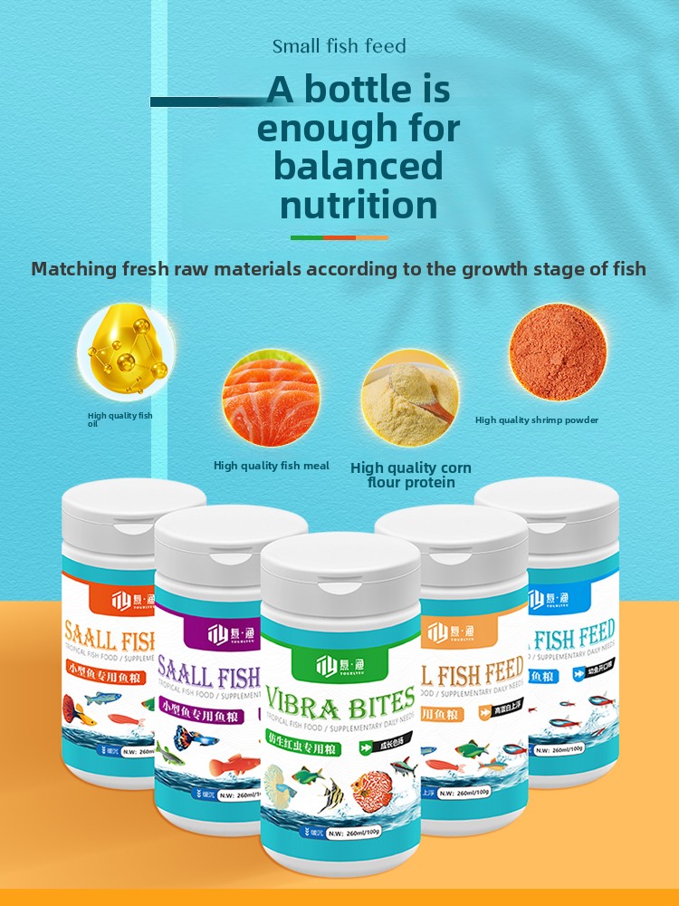 TOURLYEU 熱帯魚用フード 小粒ペレット、グッピー、ベ - Tetra Fish In Aquarium のレビューと価格