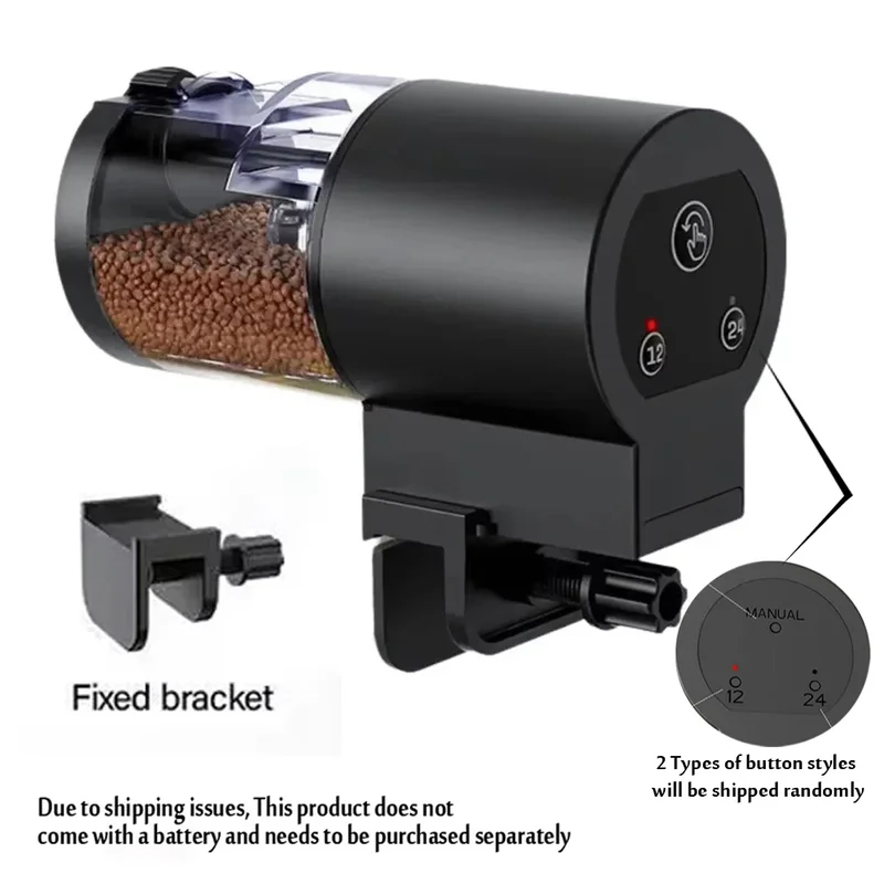 デジタル自動給餌器 100ml プログラム可能な水槽用フード - Aquarium Fish Feeder Automatic のレビューと価格