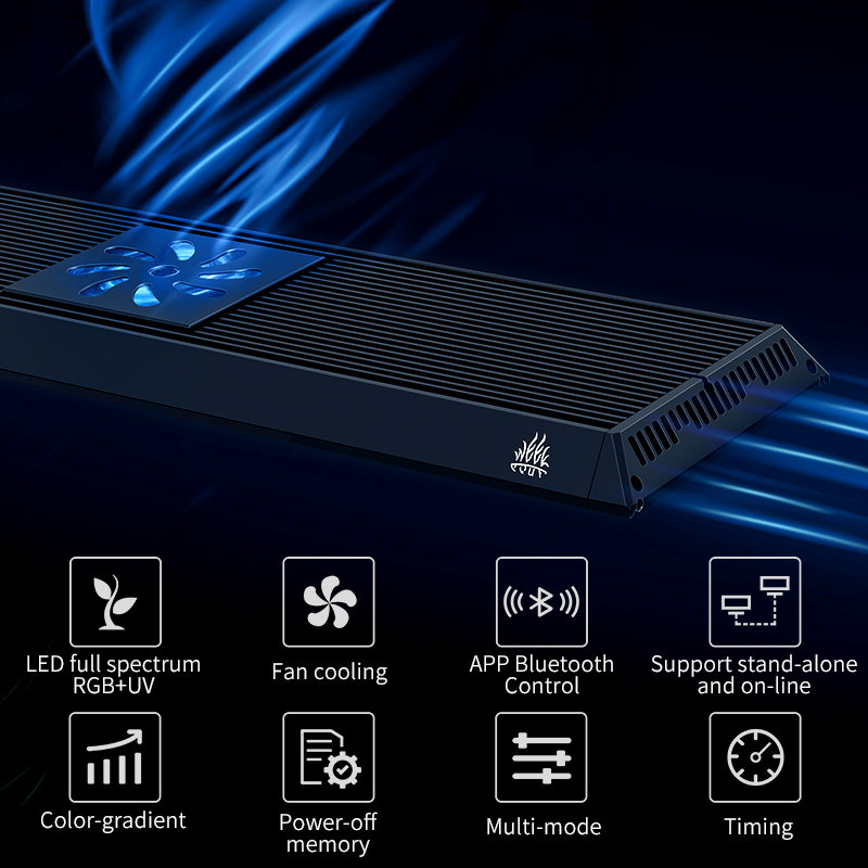 WEEKAQUA P1200 PRO アプリ制御 180W  - Aquarium Fish App のレビューと価格