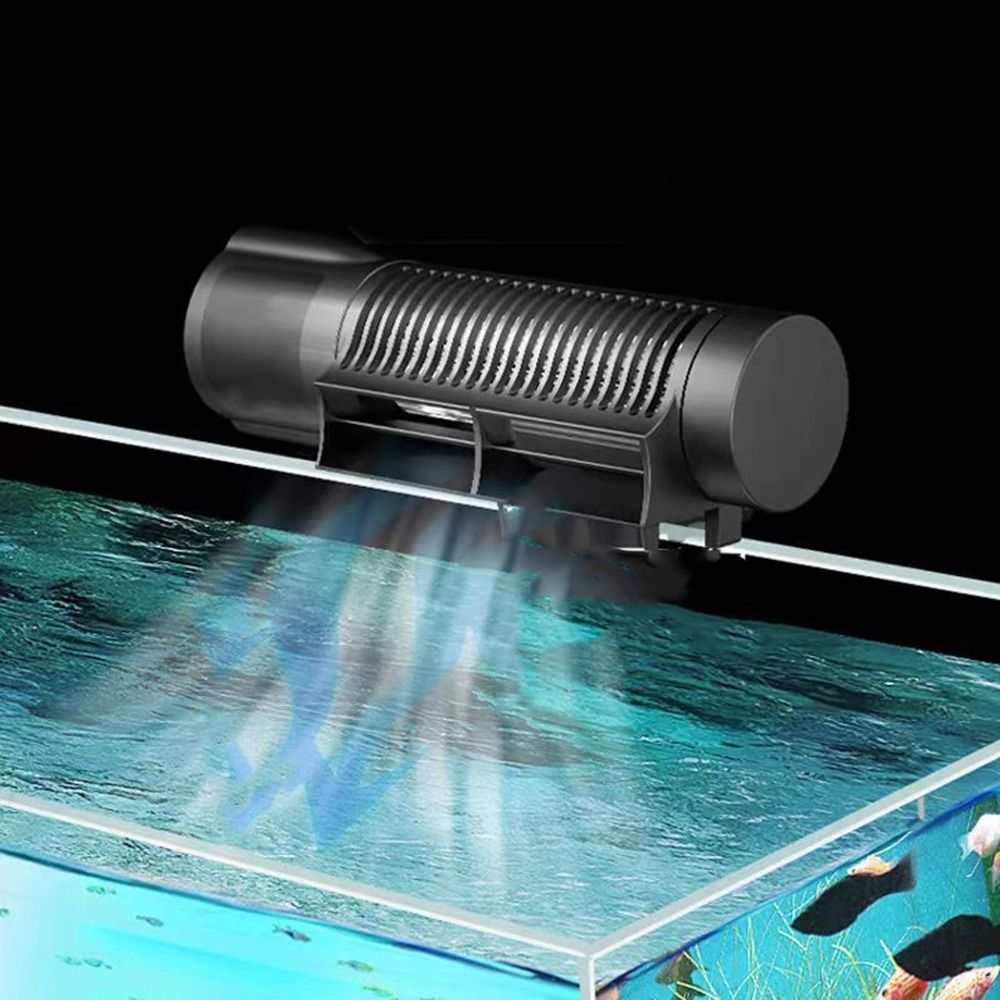 周波数変換水槽冷却ファンミュート自動温度制御水槽冷却ファンブ - Aquarium Fish Black のレビューと価格