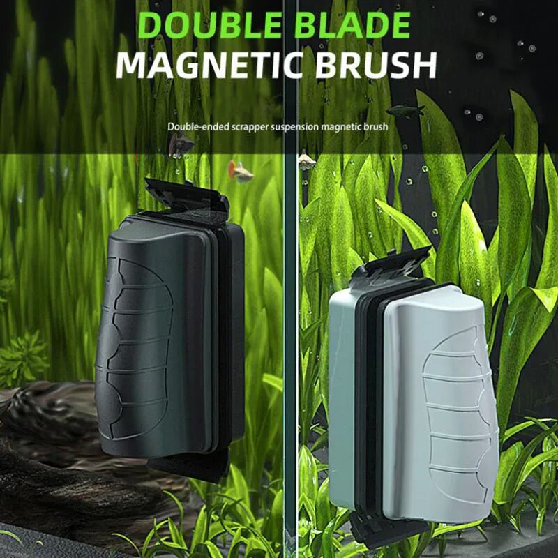 磁気水族館の水槽ブラシフローティングクリーンガラス窓藻類スク - Algae Scraper Blade のレビューと価格