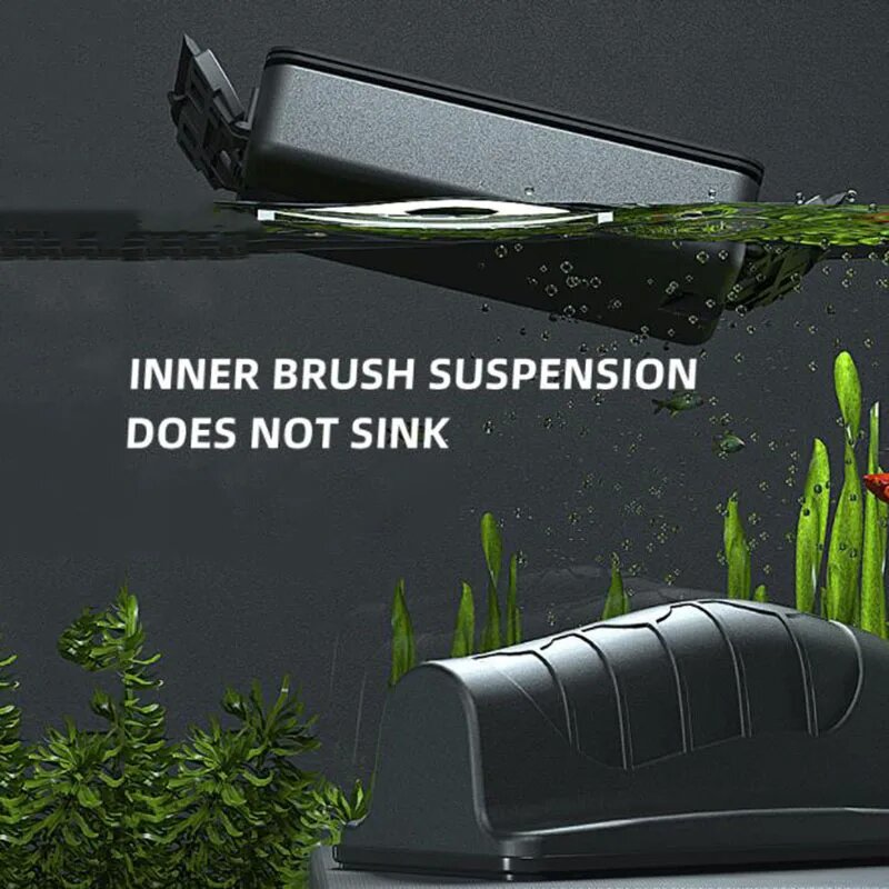 磁気水族館の水槽ブラシフローティングクリーンガラス窓藻類スク - Algae Scraper Blade のレビューと価格